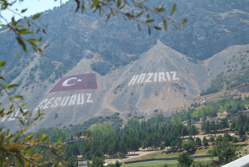 Türkisches Militärgebiet - Fotografieren strengstens verboten!