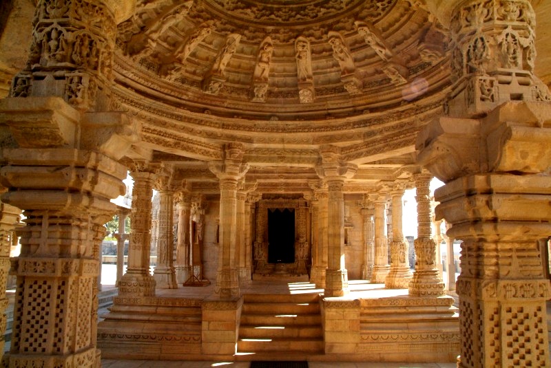 Rajasthan, Indien: Tempel in Chittogarh