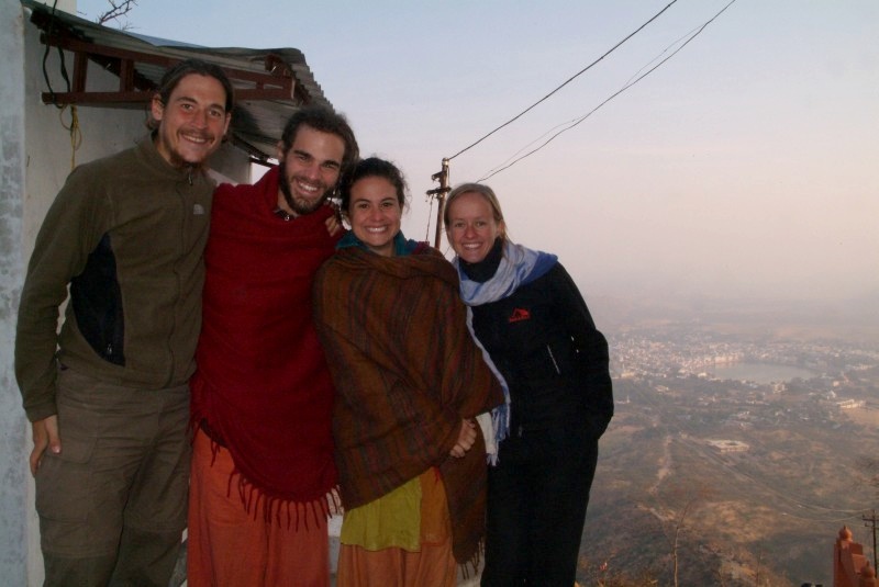 Rajasthan, Indien: Zusammen mit den Kanadiern Dan und Julie in Pushkar