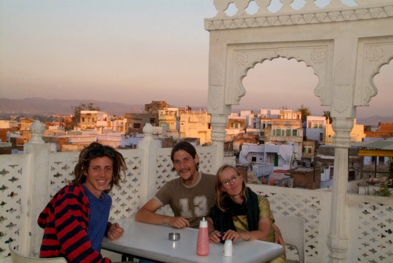 Rajasthan, Indien: Essen mit dem Argentinier Nacho