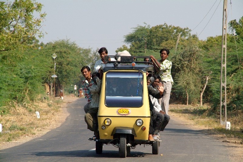 	Gujarat und Bombay, Indien: Und wir dachten immer diese Bilder wären Fotomontagen	