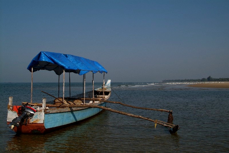 	Maharashtra und Goa, Indien: Am Strand bei Tarkali	