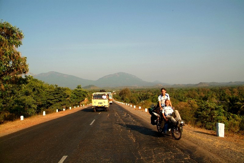 Karnataka, Indien: Ein kleiner Anstieg	