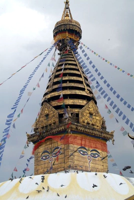 	Nepal: Gebetsfahnen	