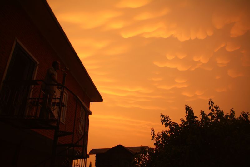 	Nepal: Abendhimmel	