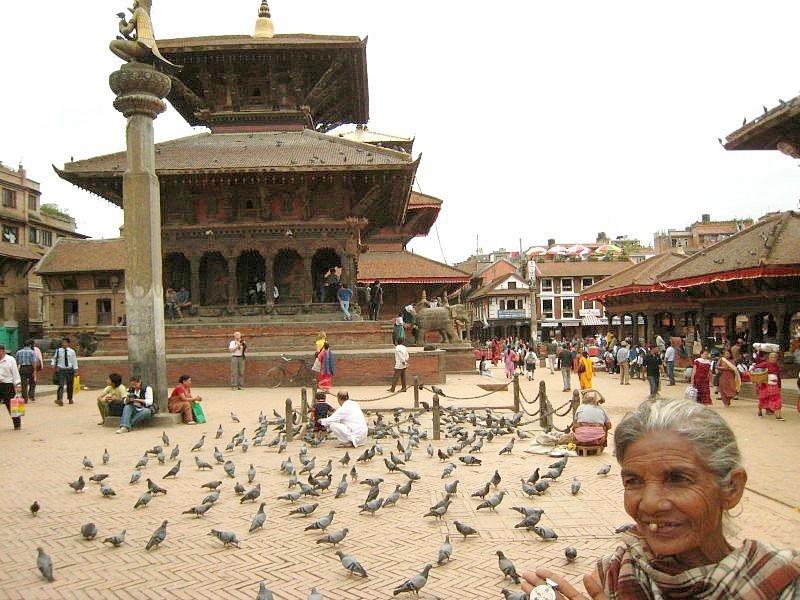 	Nepal: Königlicher Platz in Pathan Lalithpur	