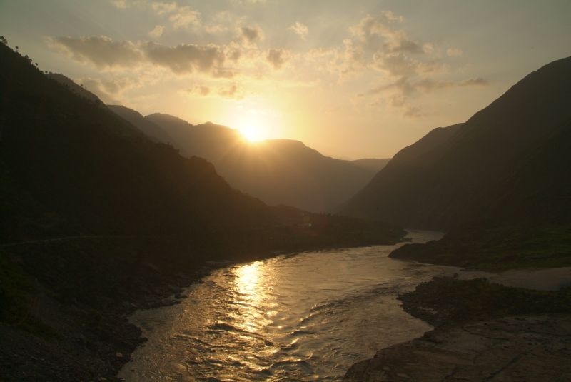 pakistan-karakorum-highway-sonnenuntergang