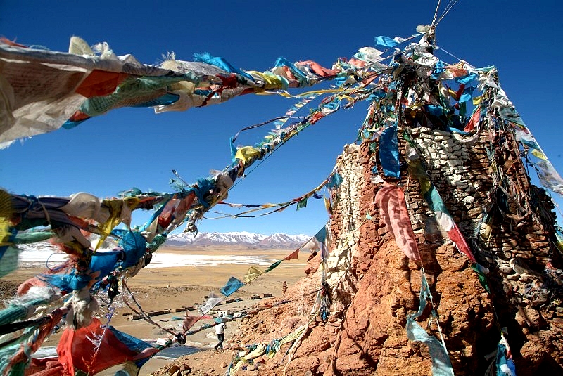 tibet4 026-gebetsflaggen-beim-see-manasarovar