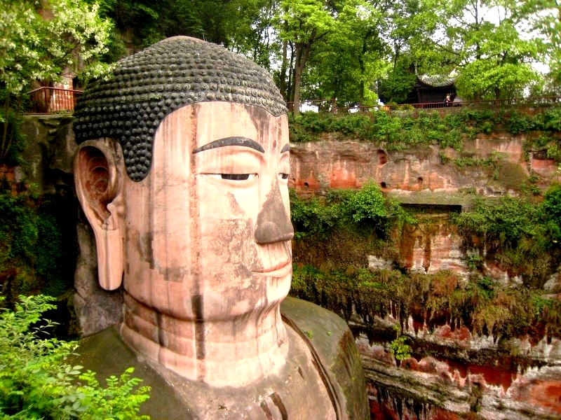 china3 003 leshan dafu der riesenbuddha in leshan